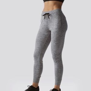 Female Rest Day Athleisure Joggers Gray Small